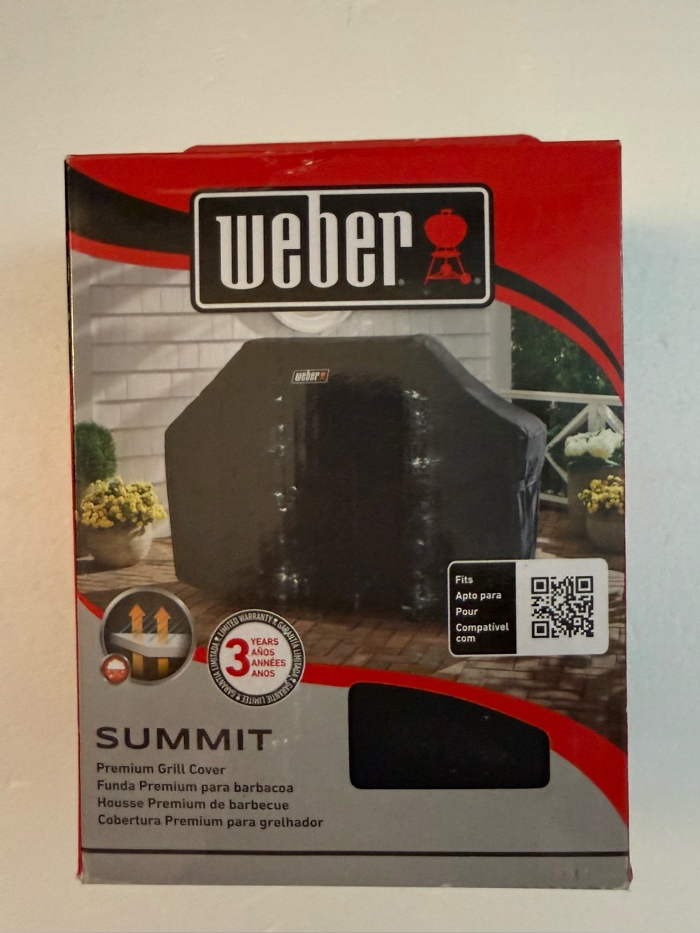 Weber Summit Premium Grill Cover – Genuine OEM – New in Box